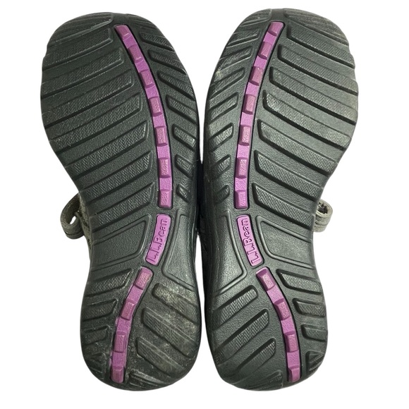 LL Bean Women's Grey Wool Mary Jane Clogs Shoes Comfort Slip Ons Sz 8.5M - Picture 14 of 15